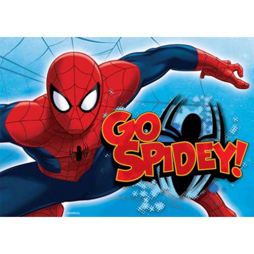 Spiderman Edible Icing Image - A4 - Click Image to Close